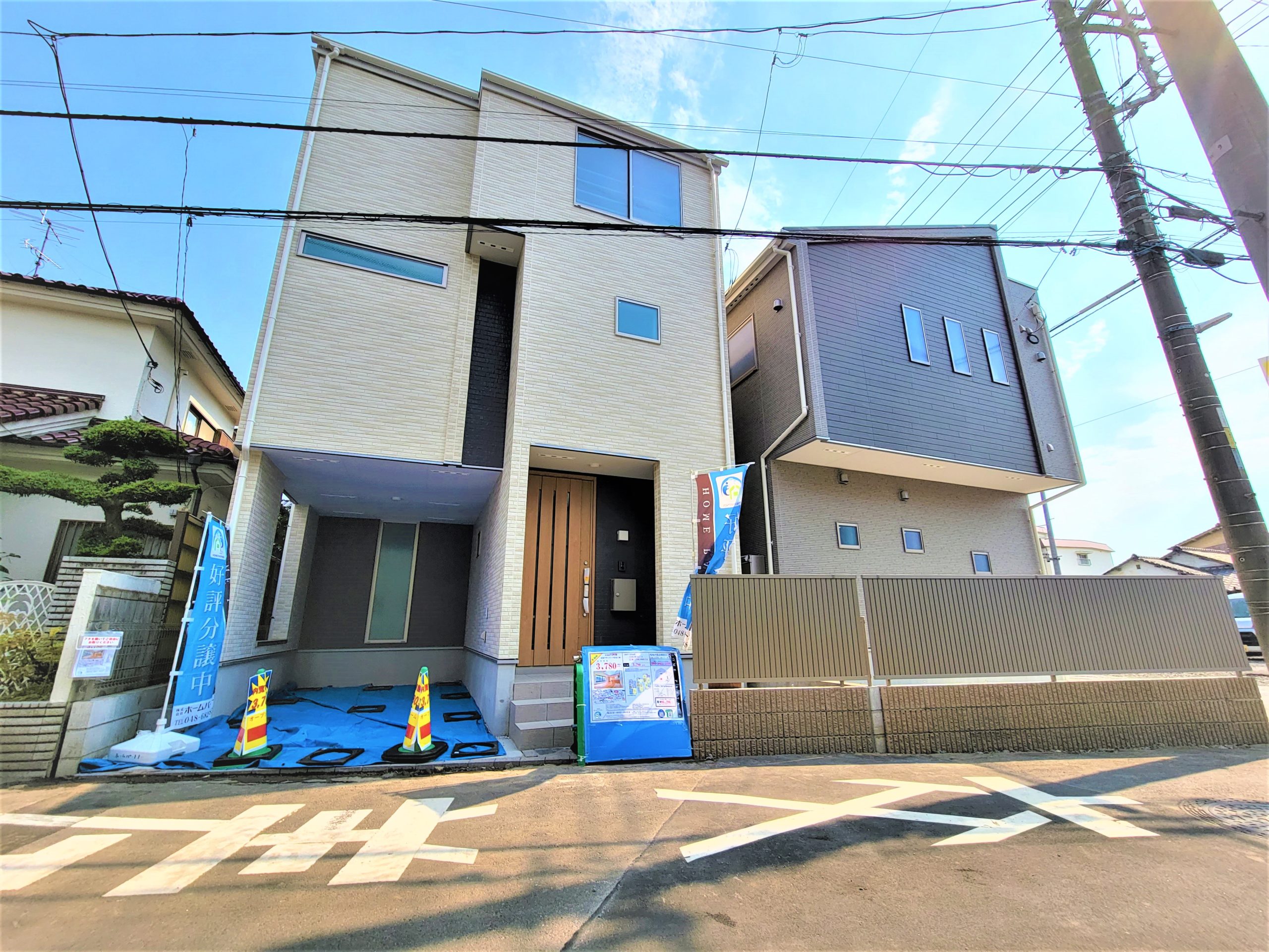 さいたま市中央区円阿弥　新築デザイナーズ住宅全2棟