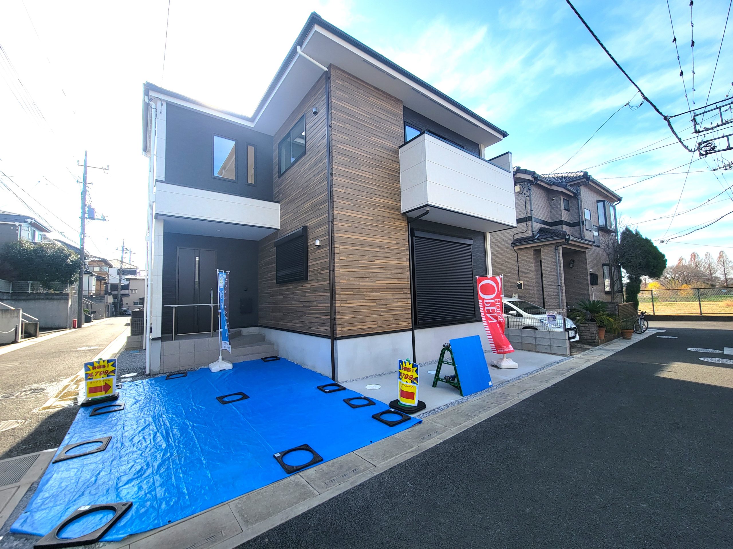 ☆マイホームの喜びを感じる陽当たりの良さ・開放感☆ 憧れのマイホームに相応しい美しく映える外観です。