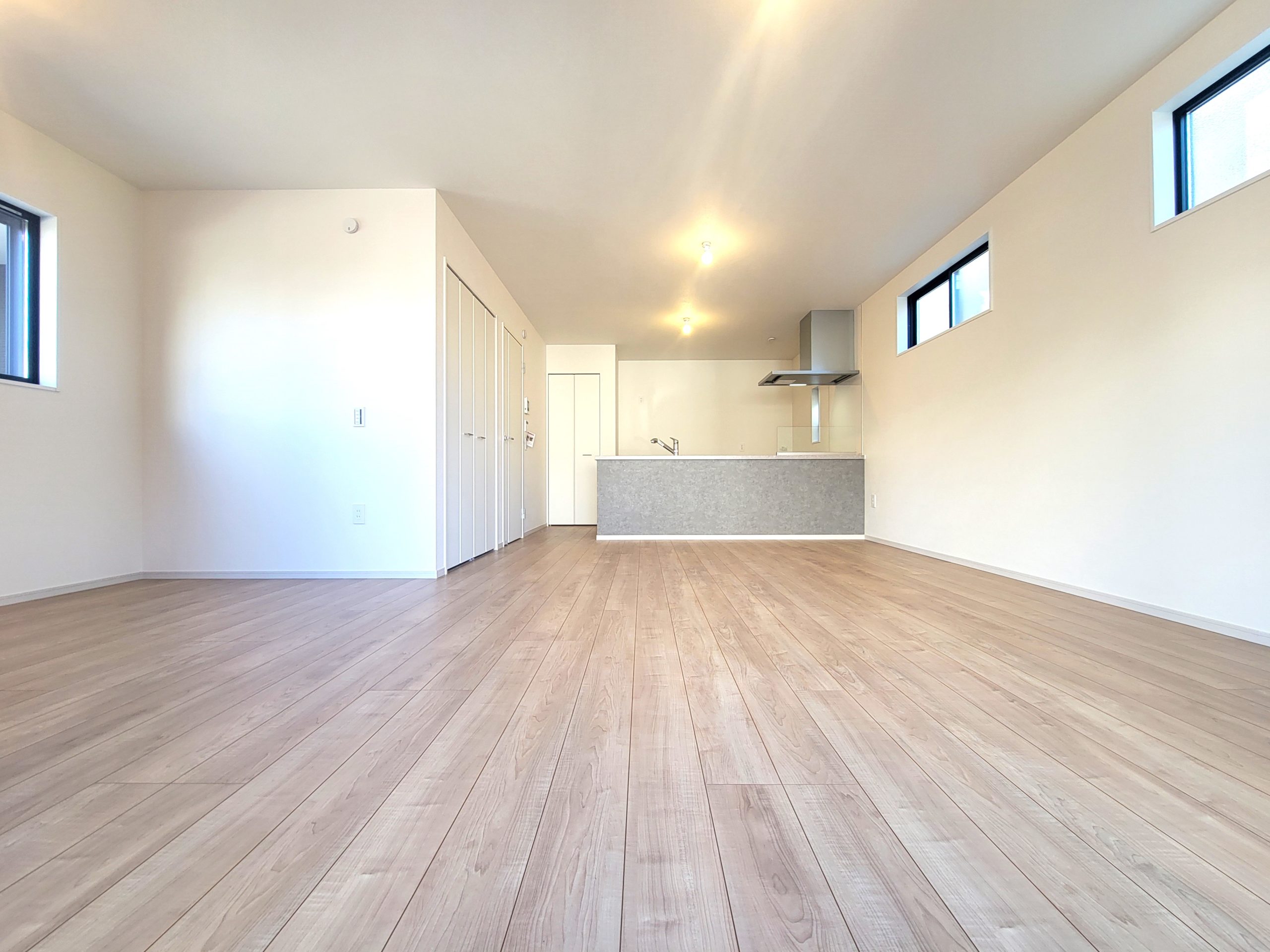 ☆大空間リビングは家族のオアシスへ☆ 毎日家族が笑顔で生活する空間であるリビング。