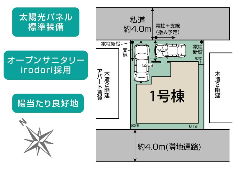 駐車スペース2台